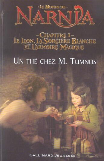 Couverture du livre « Narnia ; un the chez m. tumnus » de Clive-Staples Lewis aux éditions Gallimard-jeunesse