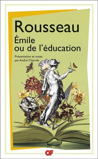 Couverture du livre « Émile ou de l'éducation » de Jean-Jacques Rousseau aux éditions Flammarion