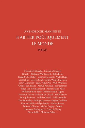 Couverture du livre « Habiter poétiquement le monde » de  aux éditions Poesis