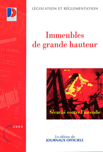 Couverture du livre « Immeubles de grande hauteur » de  aux éditions Documentation Francaise