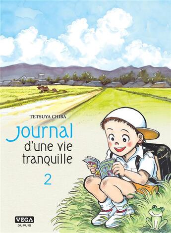 Couverture du livre « Journal d'une vie tranquille Tome 2 » de Tetsuya Chiba aux éditions Vega Dupuis