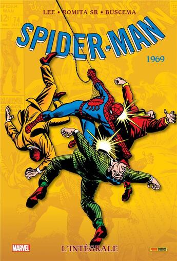 Couverture du livre « Spider-Man : Intégrale vol.7 : 1969 » de John Buscema et Stan Lee et John Romita Sr aux éditions Panini