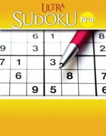 Couverture du livre « Ultra sudoku t.4 » de  aux éditions Bravo