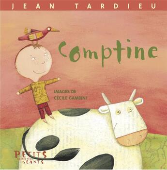 Couverture du livre « Comptine » de Tardieu et Gambini aux éditions Rue Du Monde