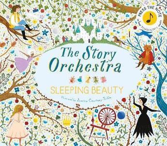 Couverture du livre « The story orchestra the sleeping beauty » de Courtney Tickle Jess aux éditions Frances Lincoln