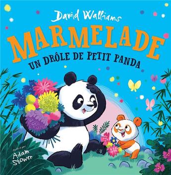 Couverture du livre « Marmelade, un drôle de petit panda » de David Walliams et Adam Stower aux éditions Albin Michel