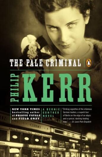 Couverture du livre « The Pale Criminal » de Philip Kerr aux éditions Penguin Group Us