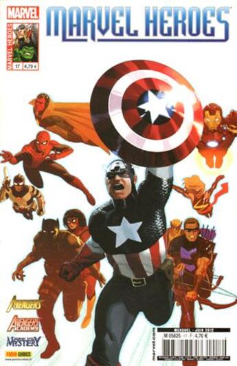 Couverture du livre « Marvel heroes 17 » de Matt Fraction aux éditions Panini Comics Mag