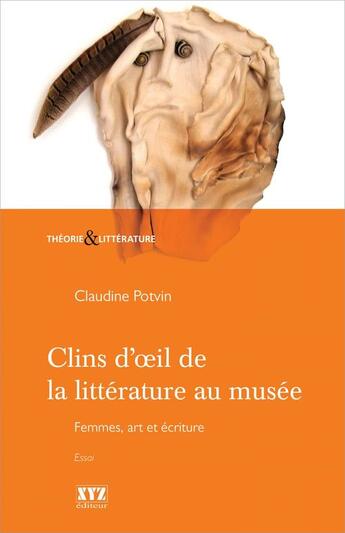 Couverture du livre « Clin d'oeil de la litterature au musee » de Potvin Claudine aux éditions Les Éditions Xyz