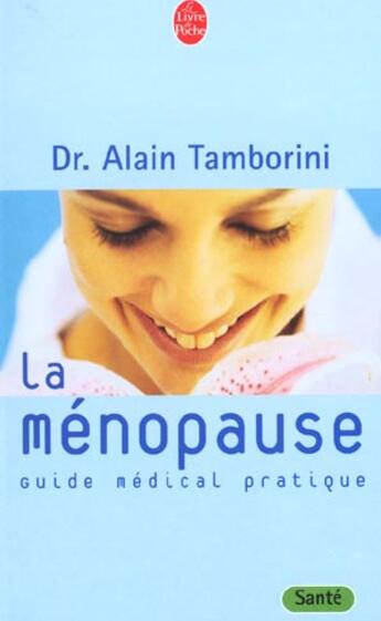Couverture du livre « La menopause » de Tamborini-A aux éditions Le Livre De Poche