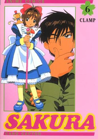 Couverture du livre « Card captor Sakura - anime comics T.6 » de Clamp aux éditions Pika