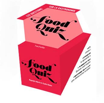Couverture du livre « Foodquiz » de Gaelle Redon et Martin Hippolyte aux éditions Hachette Pratique