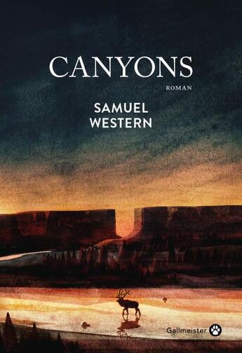 Couverture du livre « Canyons » de Samuel Western aux éditions Gallmeister