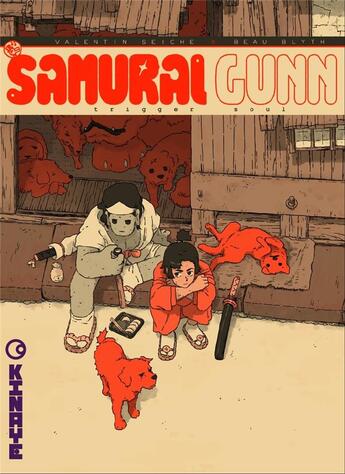 Couverture du livre « Samurai gunn : trigger soul » de Valentin Seiche aux éditions Kinaye