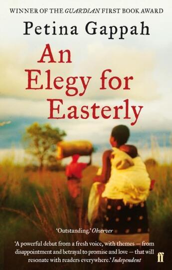 Couverture du livre « An Elegy for Easterly » de Petina Gappah aux éditions Faber Et Faber