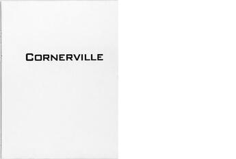 Couverture du livre « Cornerville » de Kiwitt Stephanie aux éditions Gwinzegal