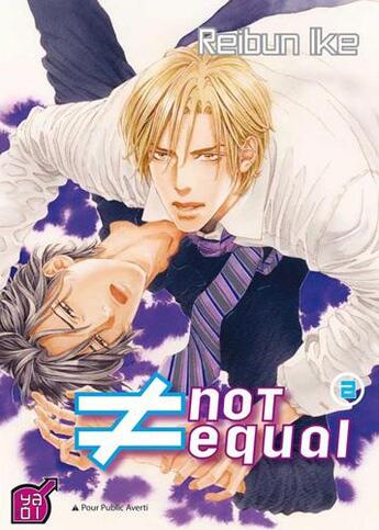 Couverture du livre « Not equal Tome 2 » de Ike Reibun aux éditions Taifu Comics