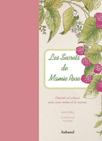 Couverture du livre « Les secrets de mamie rose » de Anne Valery aux éditions La Martiniere