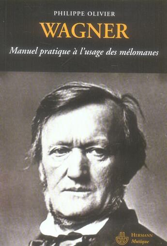 Couverture du livre « Wagner » de Philippe Olivier aux éditions Hermann