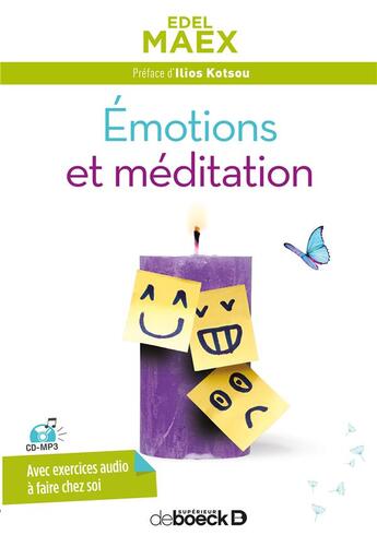 Couverture du livre « Émotions et méditation (2e édition) » de Edel Maex aux éditions De Boeck Superieur