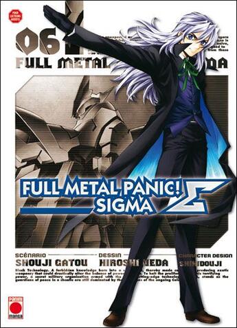 Couverture du livre « Full metal panic sigma Tome 6 » de Gatou-S+Ueda-H aux éditions Panini