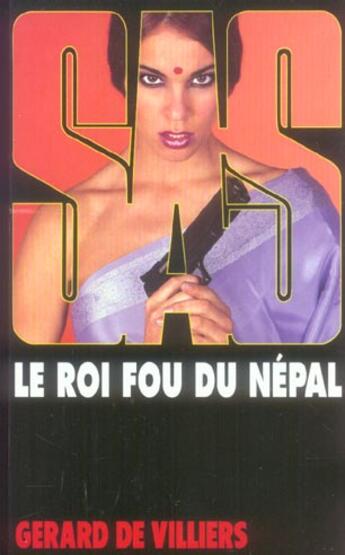 Couverture du livre « SAS T.145 ; le roi fou du Népal » de Gerard De Villiers aux éditions Malko