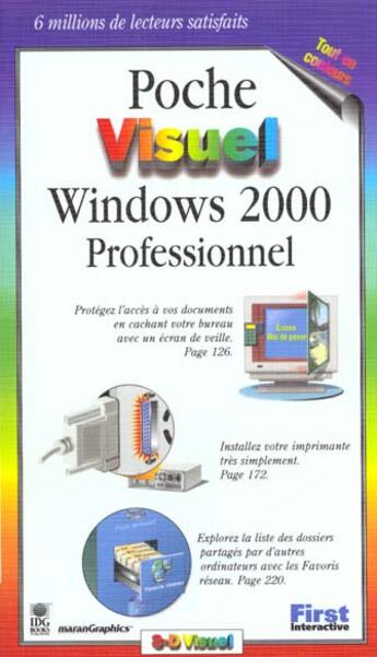 Couverture du livre « Windows 2000 » de Marangraphics aux éditions First Interactive
