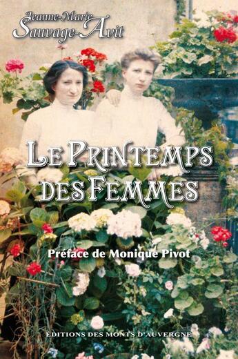 Couverture du livre « Le printemps des femmes » de Jeanne-Marie Sauvage-Avit aux éditions Monts D'auvergne