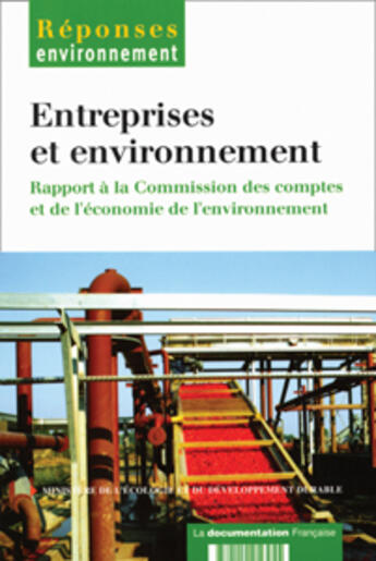 Couverture du livre « Entreprises et environnement » de  aux éditions Documentation Francaise