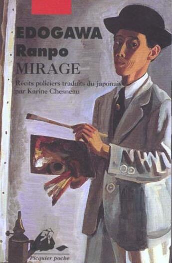 Couverture du livre « Mirage » de Ranpo Edogawa aux éditions Picquier