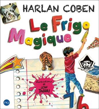 Couverture du livre « Le frigo magique » de Harlan Coben aux éditions Pocket Jeunesse