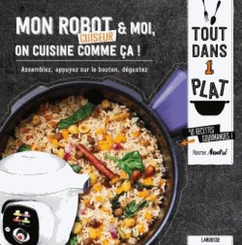 Couverture du livre « Mon robot & moi, on cuisine comme ça ! » de  aux éditions Larousse