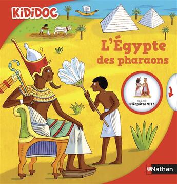 Couverture du livre « L'Egypte des Pharaons » de Sylvie Baussier aux éditions Nathan