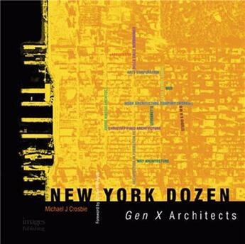 Couverture du livre « New york dozen » de Michael Crosbie aux éditions Images Publishing