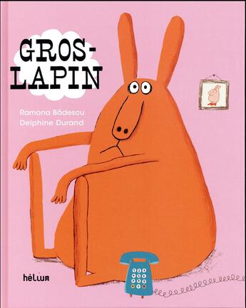 Couverture du livre « Gros-Lapin » de Ramona Badescu et Delphine Durand aux éditions Helium