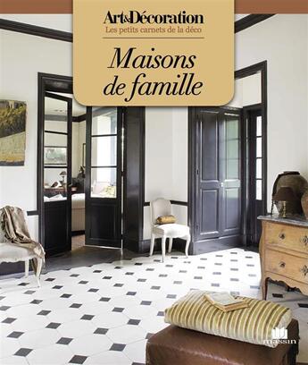 Couverture du livre « Maisons de famille » de Karine Villame aux éditions Massin