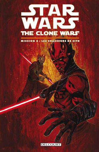Couverture du livre « Star Wars - the clone wars ; mission 4 : étranges alliances » de  aux éditions Delcourt