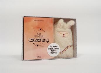 Couverture du livre « Instant cocooning : bouillotte lama : les mains au chaud, le coeur heureux » de Marion Mcguinness aux éditions First