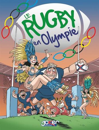 Couverture du livre « Le rugby en Olympie » de Gurcan Gursel aux éditions P & T Production - Joker