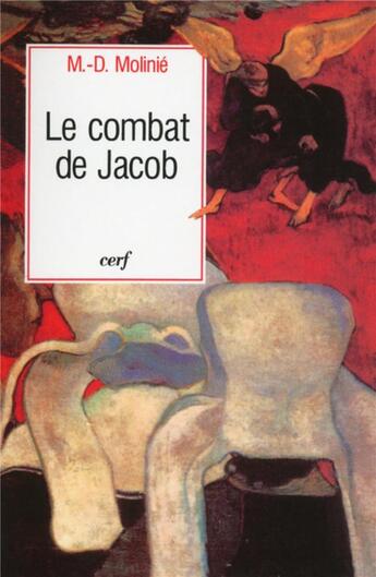 Couverture du livre « Le combat de jacob » de Molinie Marie-Domini aux éditions Cerf