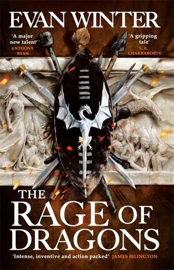 Couverture du livre « THE RAGE OF DRAGONS - THE BURNING » de Evan Winter aux éditions Orbit Uk