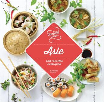 Couverture du livre « 100 recettes asiatiques » de  aux éditions Hachette Pratique