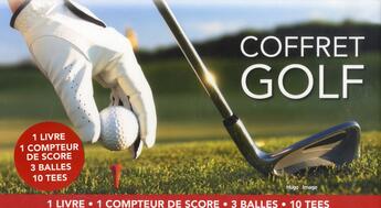 Couverture du livre « Coffret golf » de Vincent Bucciarelli aux éditions Hugo Sport
