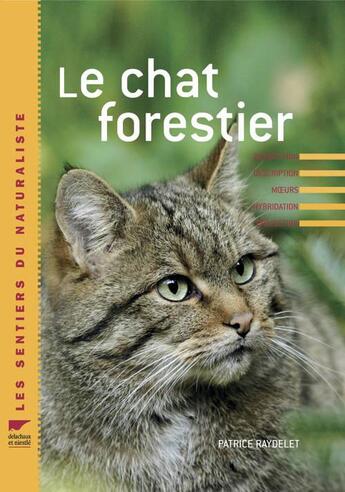 Couverture du livre « Le chat forestier d'Europe » de Patrice Raydelet aux éditions Delachaux & Niestle