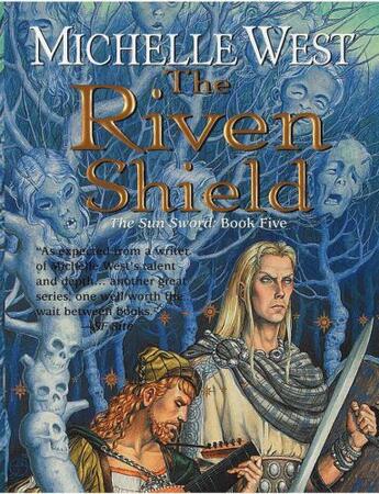 Couverture du livre « The Riven Shield » de West Michelle aux éditions Penguin Group Us