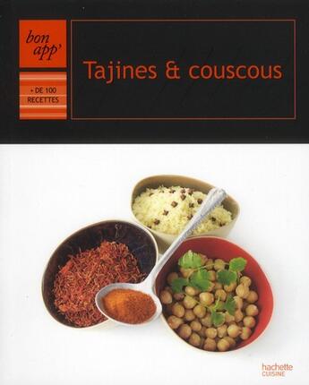 Couverture du livre « Tajines et couscous » de  aux éditions Hachette Pratique