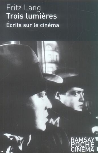 Couverture du livre « Trois lumières » de Fritz Lang aux éditions Ramsay