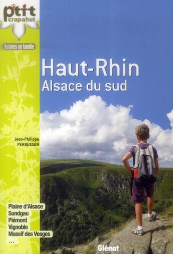 Couverture du livre « Dans le Haut-Rhin ; Alsace du sud » de Jean-Philippe Perrusson aux éditions Glenat