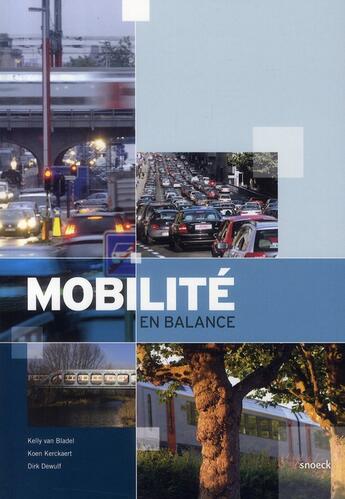 Couverture du livre « Mobilité en balance » de  aux éditions Snoeck