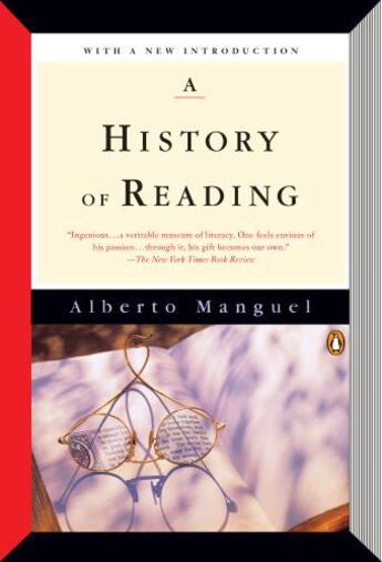 Couverture du livre « A History of Reading » de Alberto Manguel aux éditions Penguin Group Us